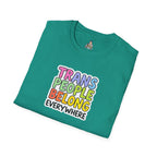 Trans People Belong Everywhere Unisex Softstyle T-Shirt