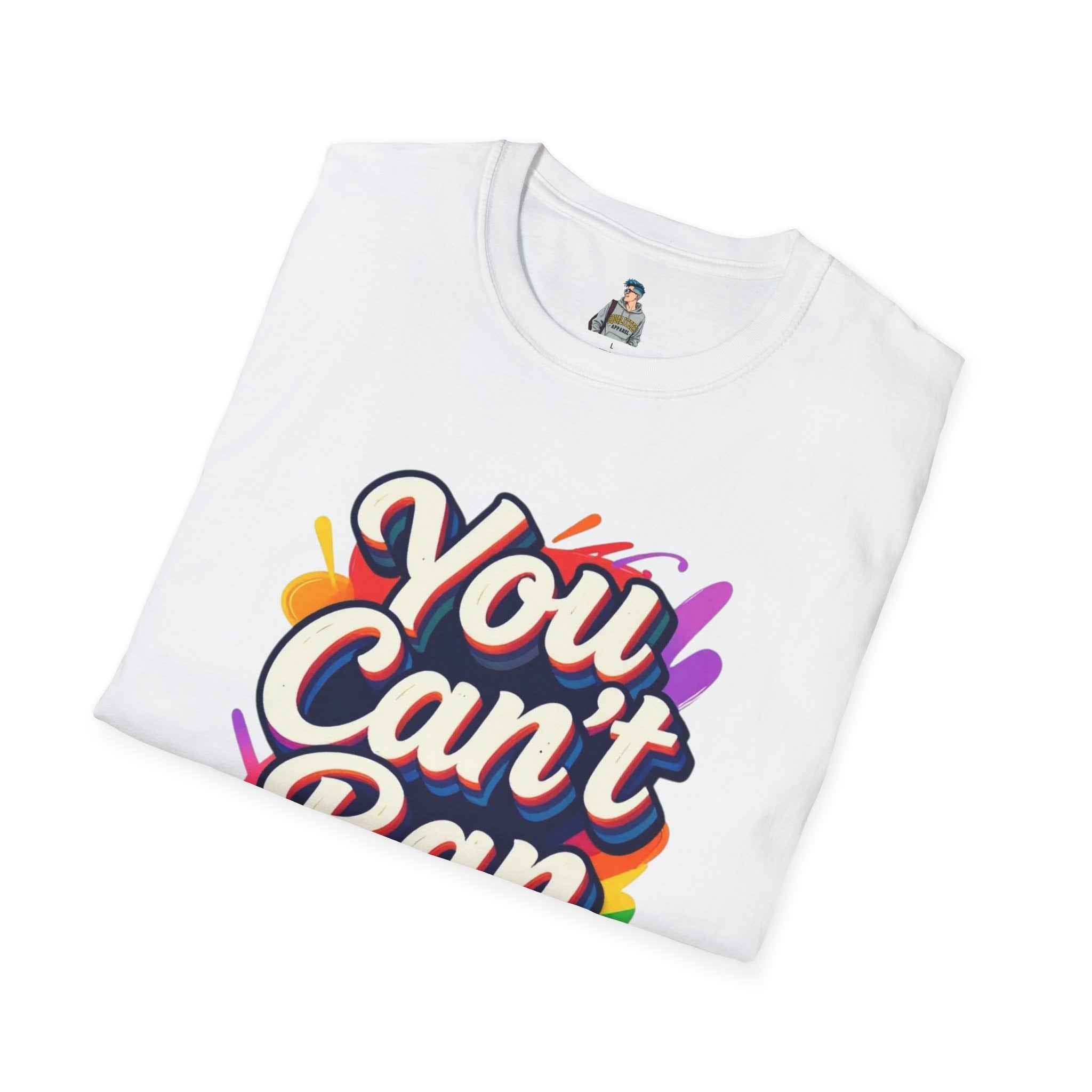 You Can't Ban Love T‑Shirt — Rainbow LGBTQ+ Pride Graphic Tee