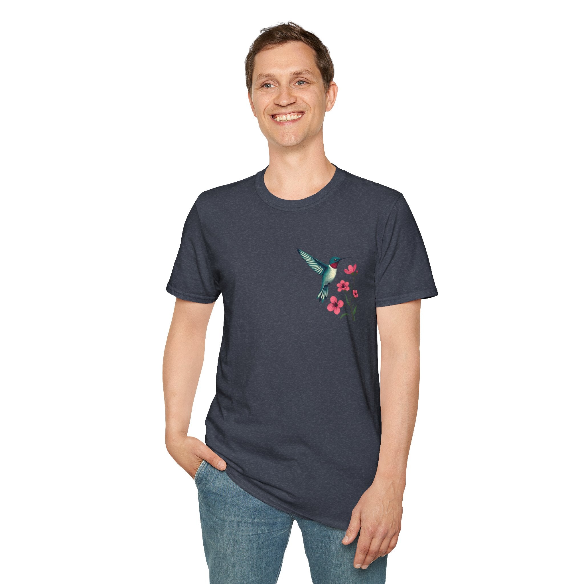 Floral Hummingbird T-Shirt