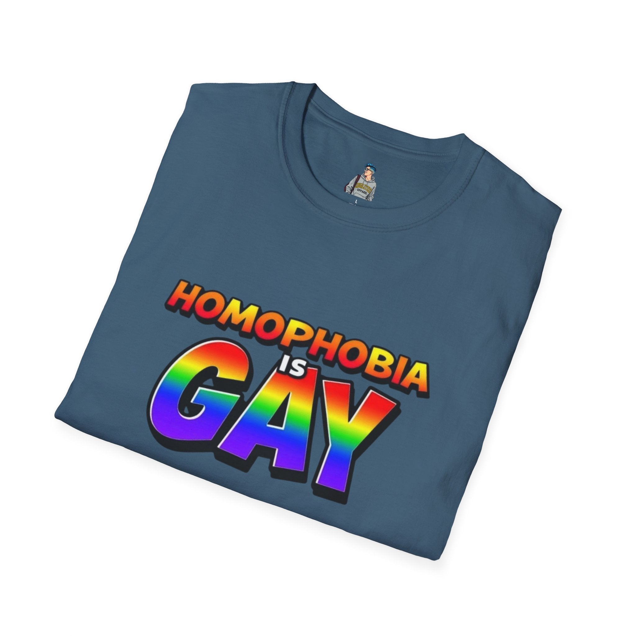 Homophobia Is Gay Graphic T-Shirt