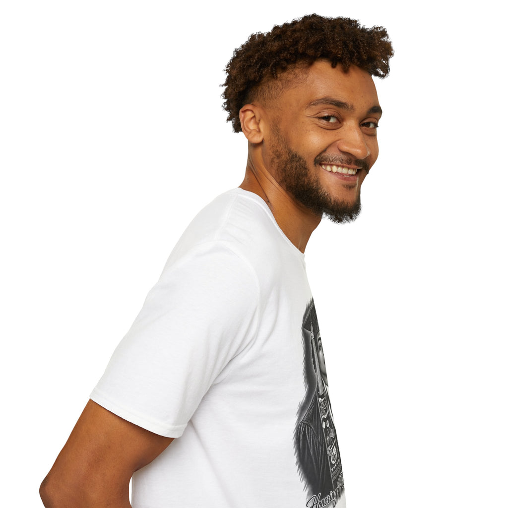 Portrait Front and Back - In Memory of Pierre Damas Bel T-Shirt