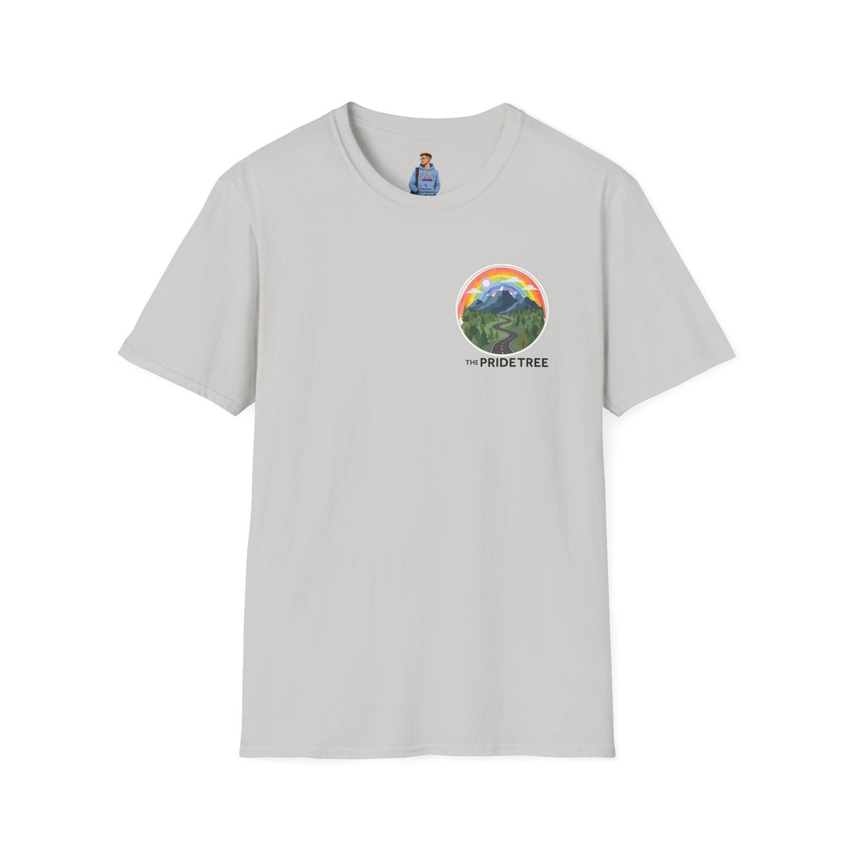 Pride Tree Las Vegas Mountain Graphic T-Shirt