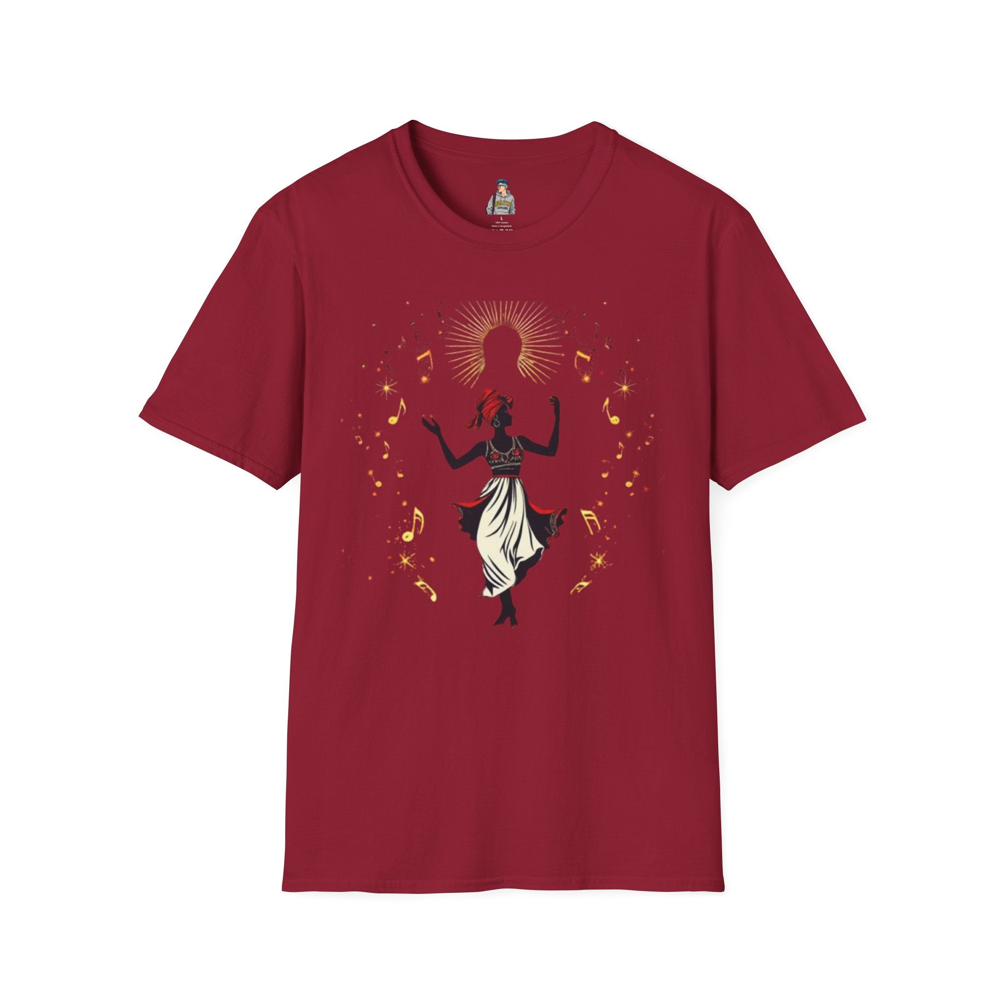 Vibrant Heritage Black Pride Dance Unisex T-Shirt