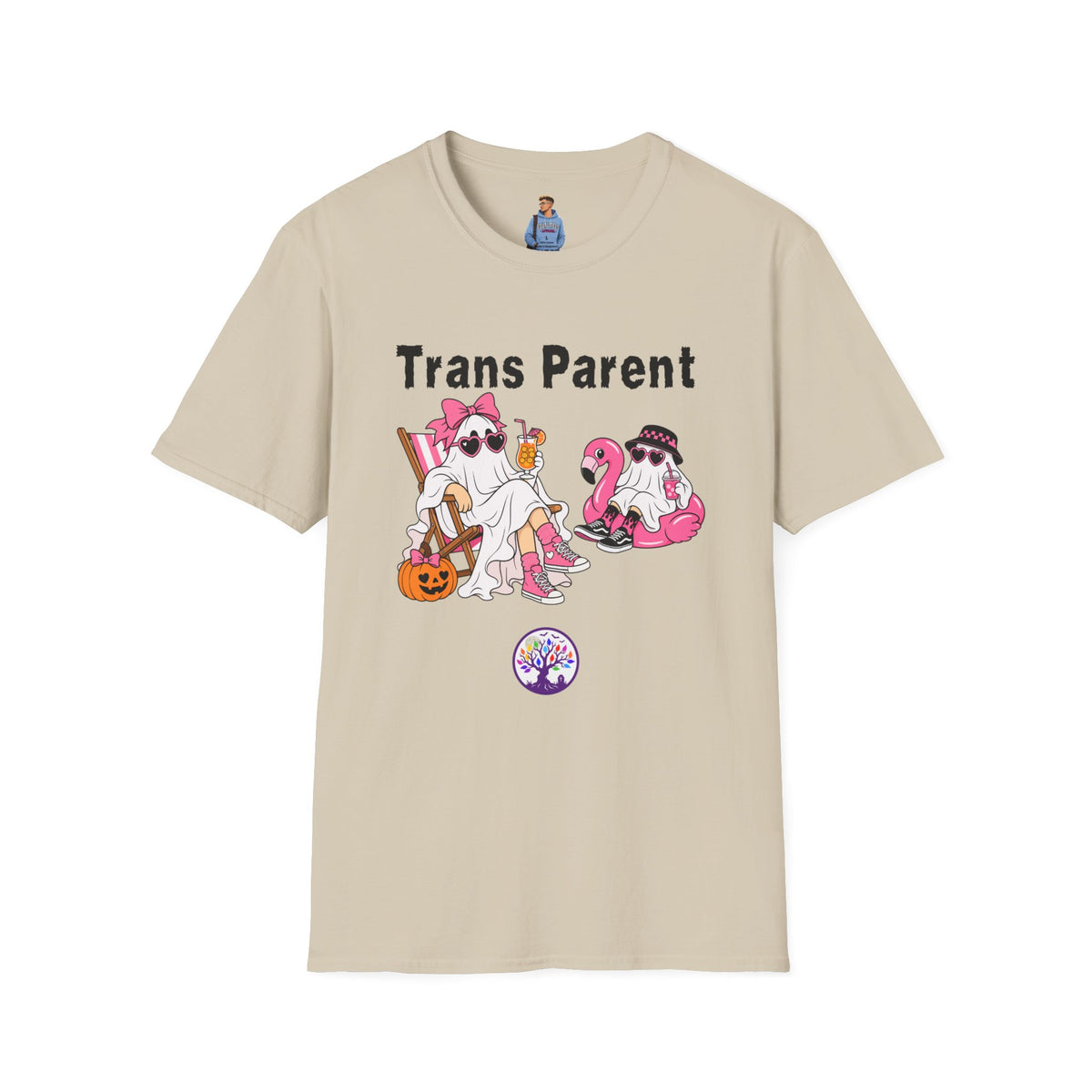 Trans Parent 2 Halloween Pride Tree Las Vegas T-Shirt
