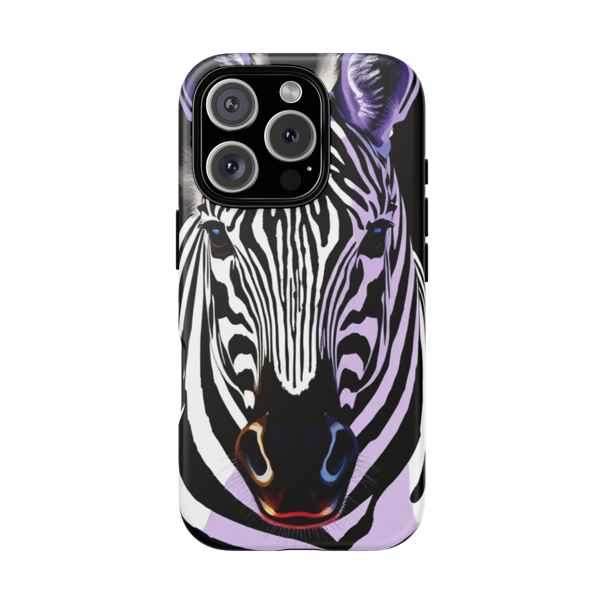 Android OR iPhone Compatible Cases - Zebra Design - Unique Tough Cases