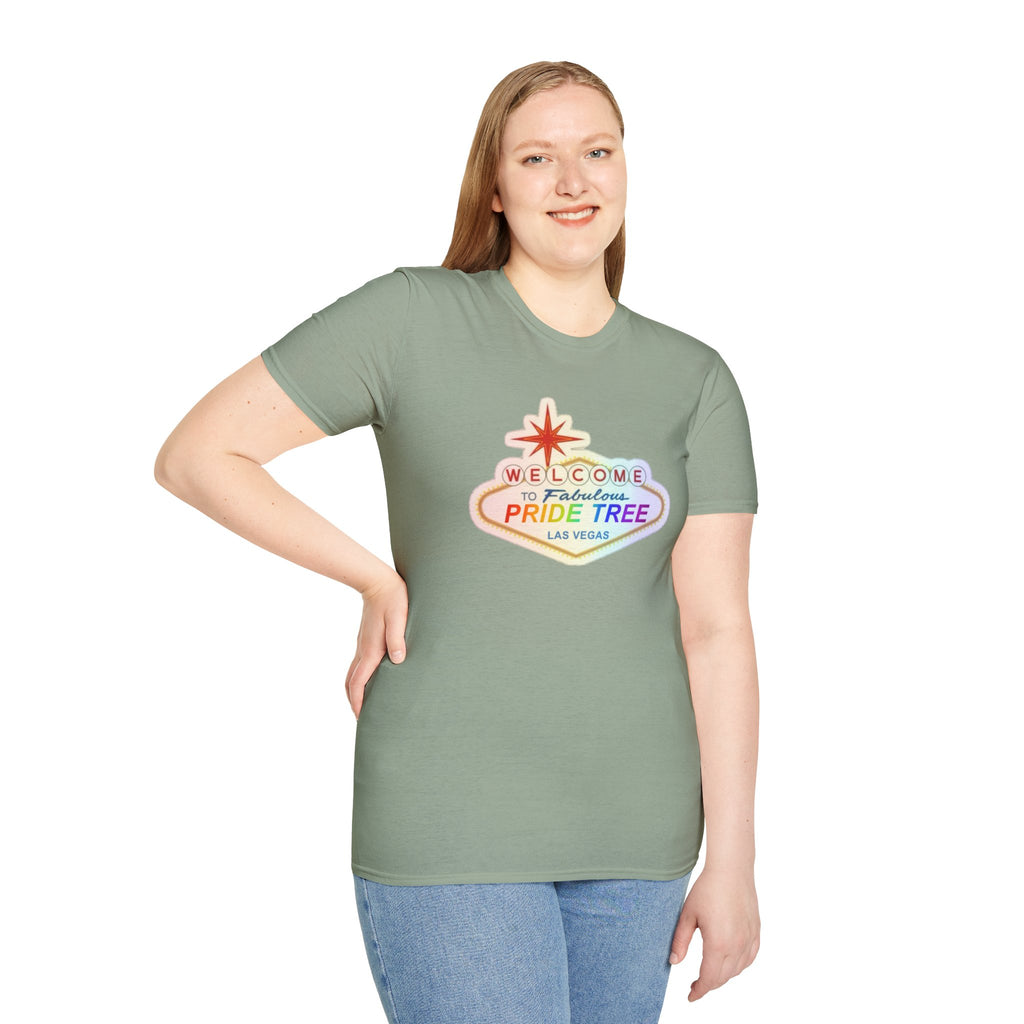 Welcome to Fabulous Pride Tree Las Vegas T-Shirt