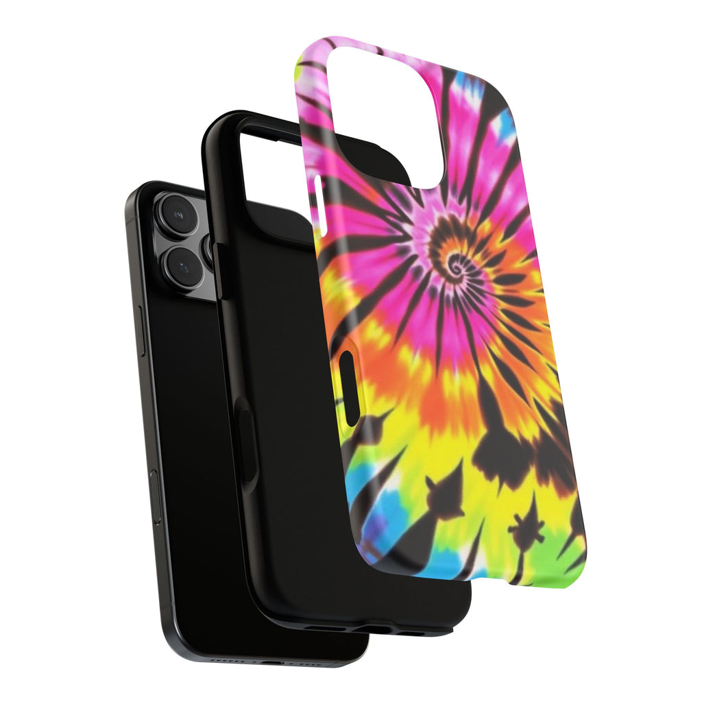 Tie-Dye Spiral Phone Case for iPhone