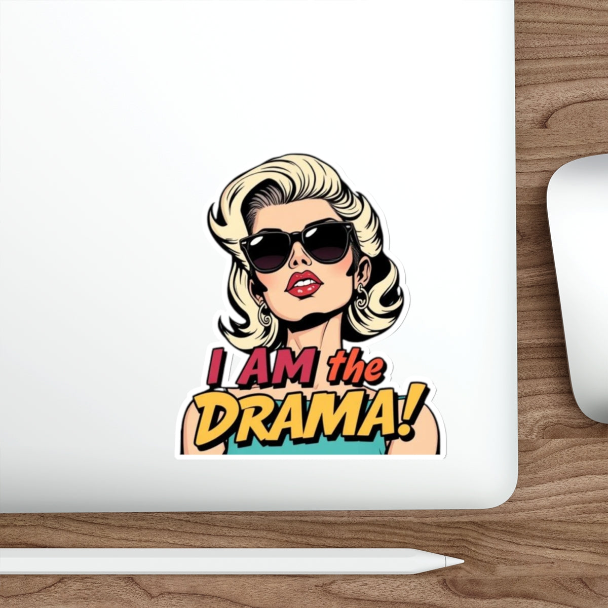 Die-Cut Stickers - I AM the Drama