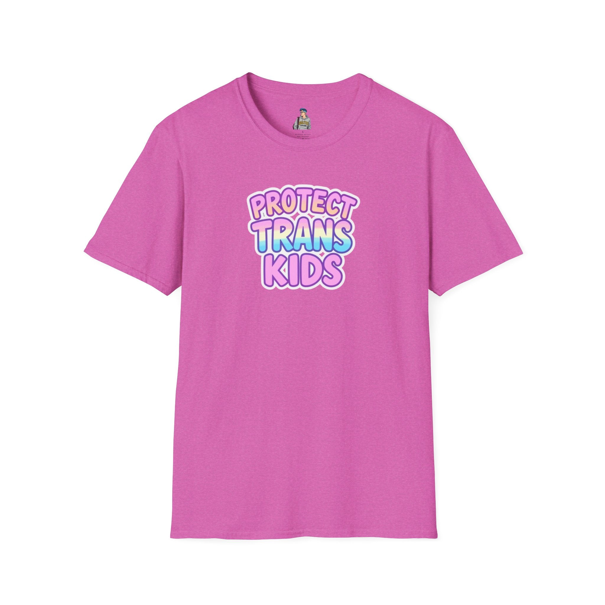 Unisex Softstyle T-Shirt - Protect Trans Kids Tee