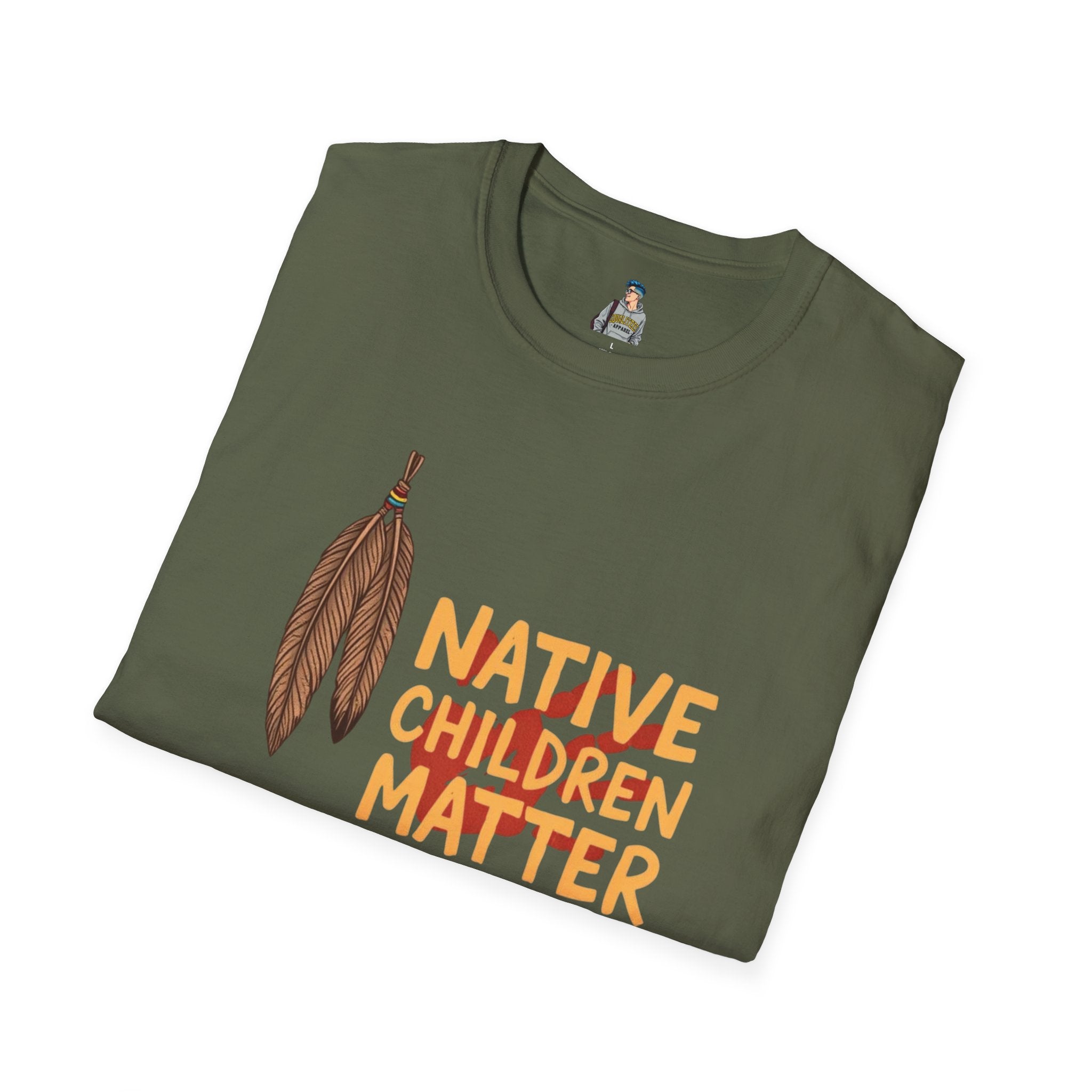 Unisex Softstyle T-Shirt - Native Children Matter