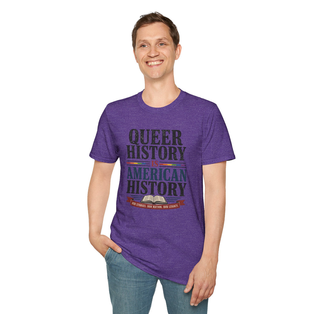 Queer History Is American — Graphic T-Shirt