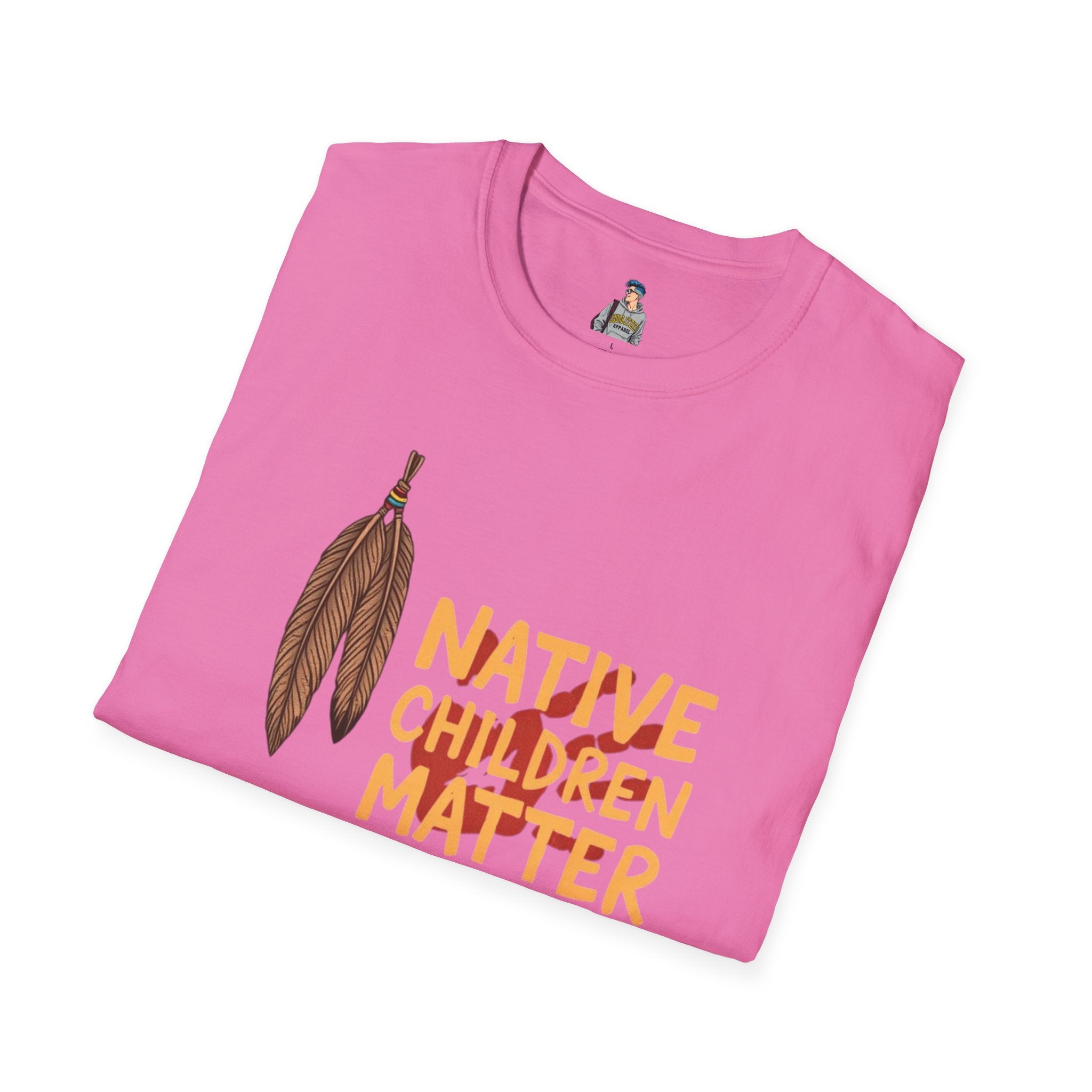 Unisex Softstyle T-Shirt - Native Children Matter