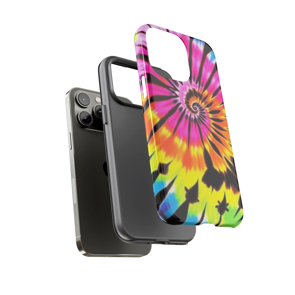 Tie-Dye Spiral Phone Case for iPhone