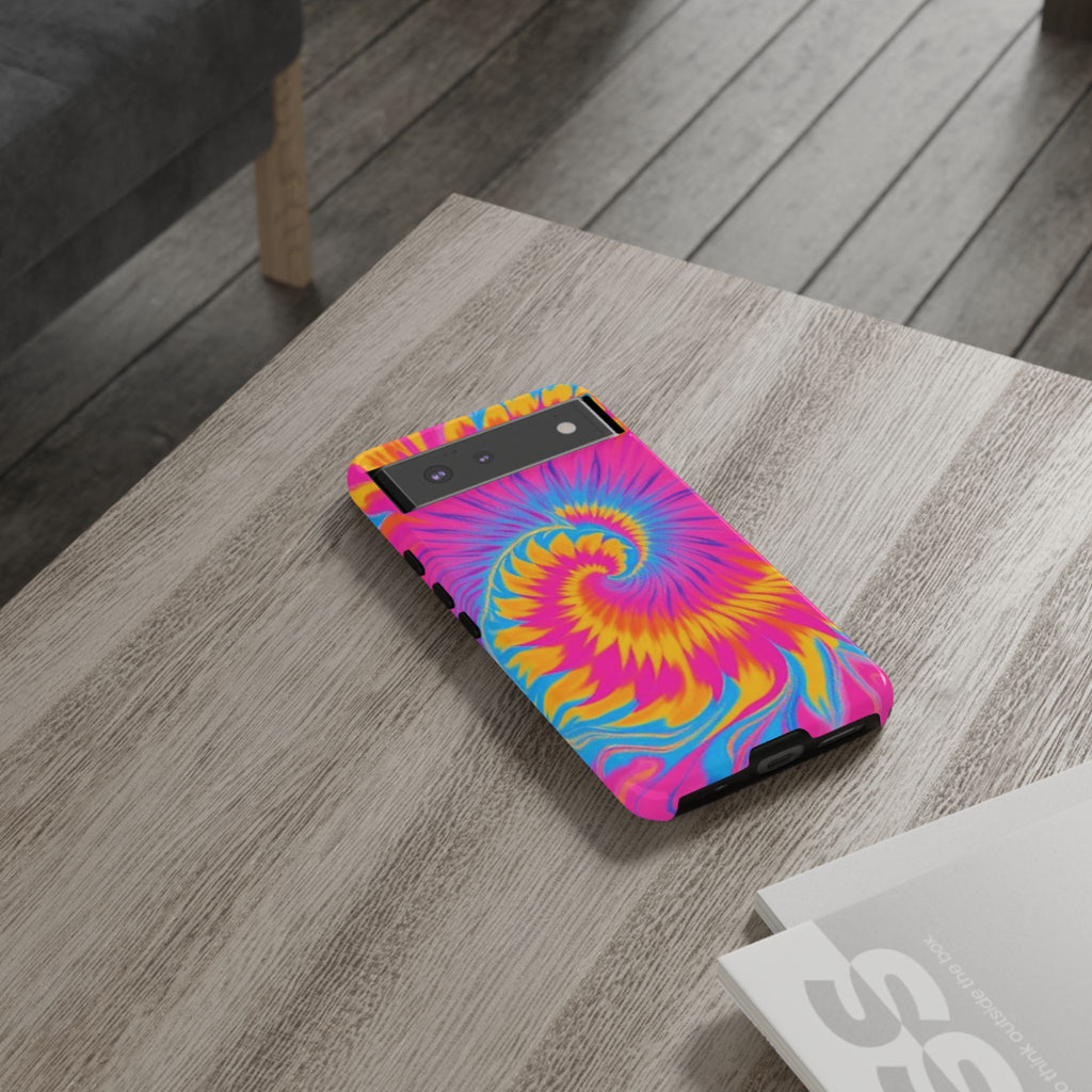 Vibrant Tie-Dye Swirl Tough for Android