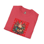 Fierce Female Unisex T-Shirt - Softstyle Floral Graphic Tee