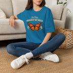 Monarch Butterfly T-Shirt — "The Only Orange Monarch We Need" No Kings Tee