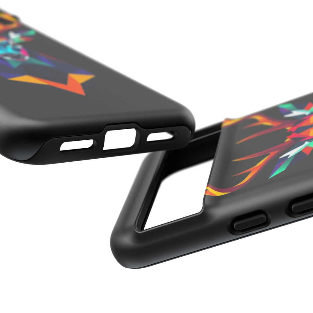 Colorful Fractal Deer Art Design Tough Case For Android & iPhone