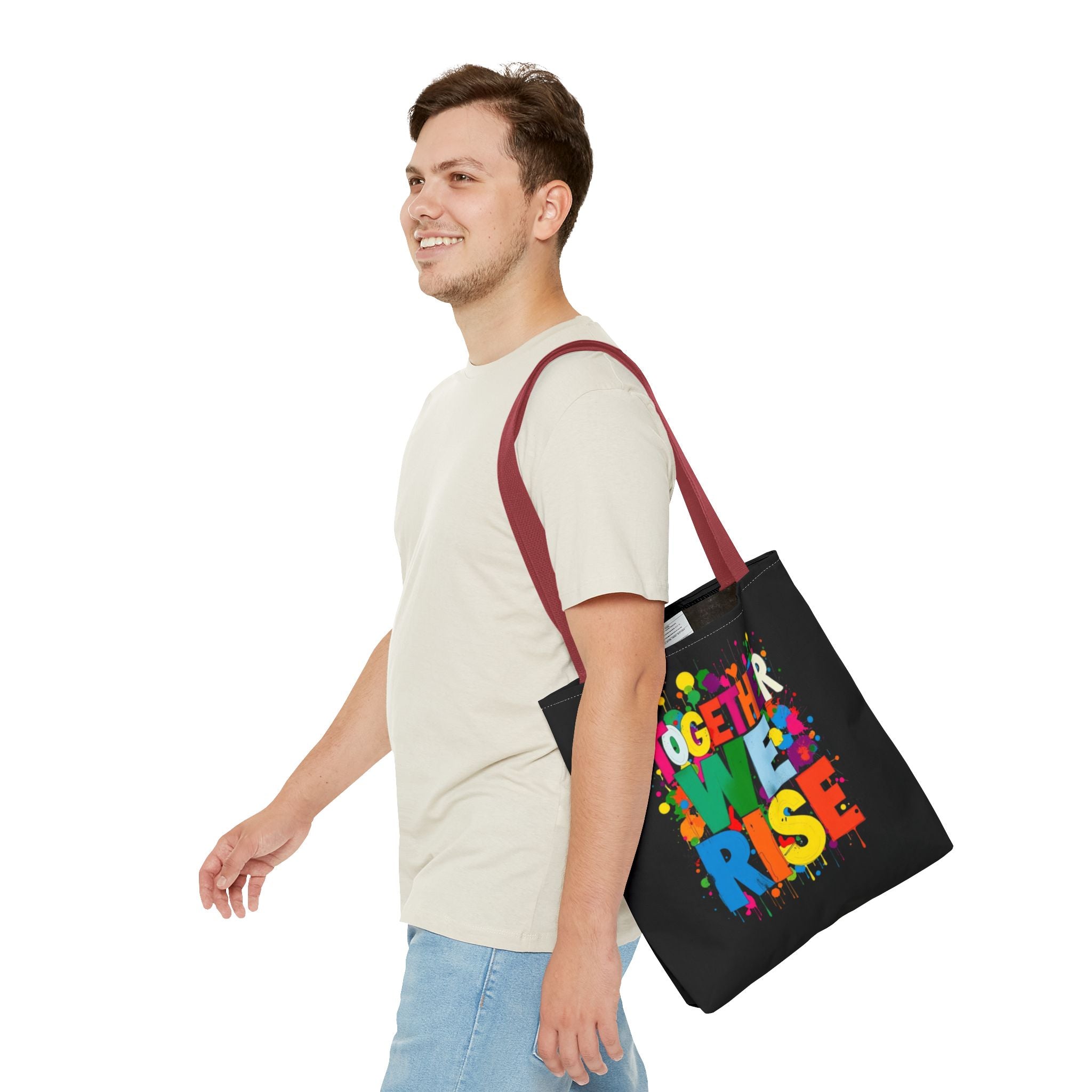 Together We Rise Unity Tote Bag