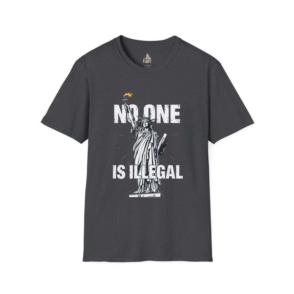 No One Is Illegal Graphic T-shirt - EqualiTees.Me