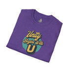 Unity Begins With U Unisex Softstyle T-Shirt