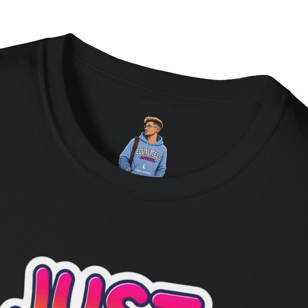 Just Love Unisex Softstyle T-Shirt | Perfect for Pride, Anniversaries, and Everyday Wear