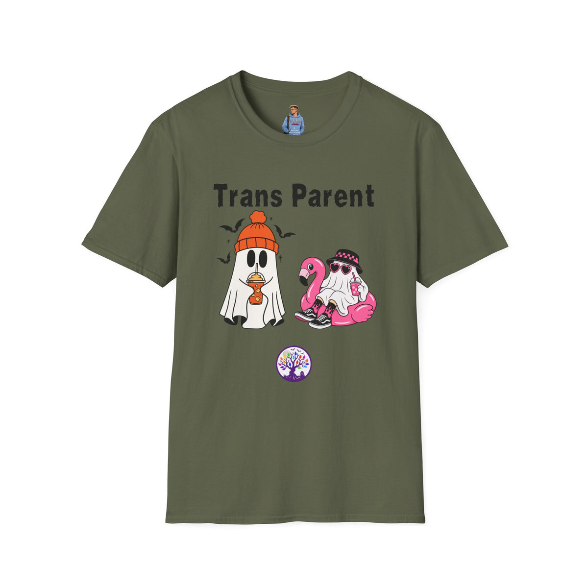 Trans Parent 6 Halloween Pride Tree Las Vegas T-Shirt