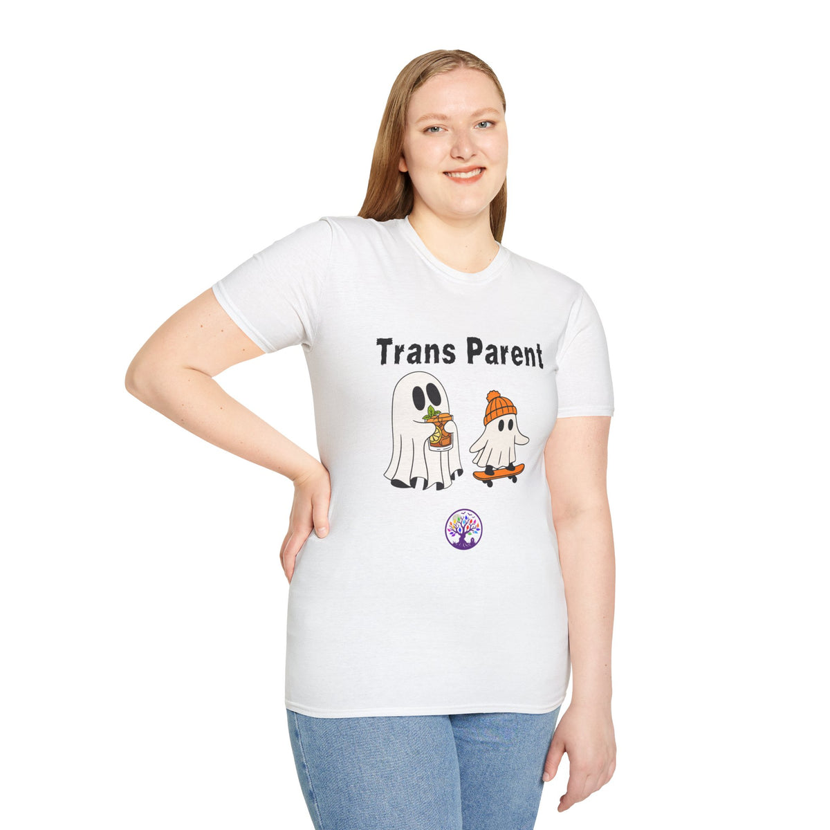 Trans Parent 5 Halloween Pride Tree Las Vegas T-Shirt