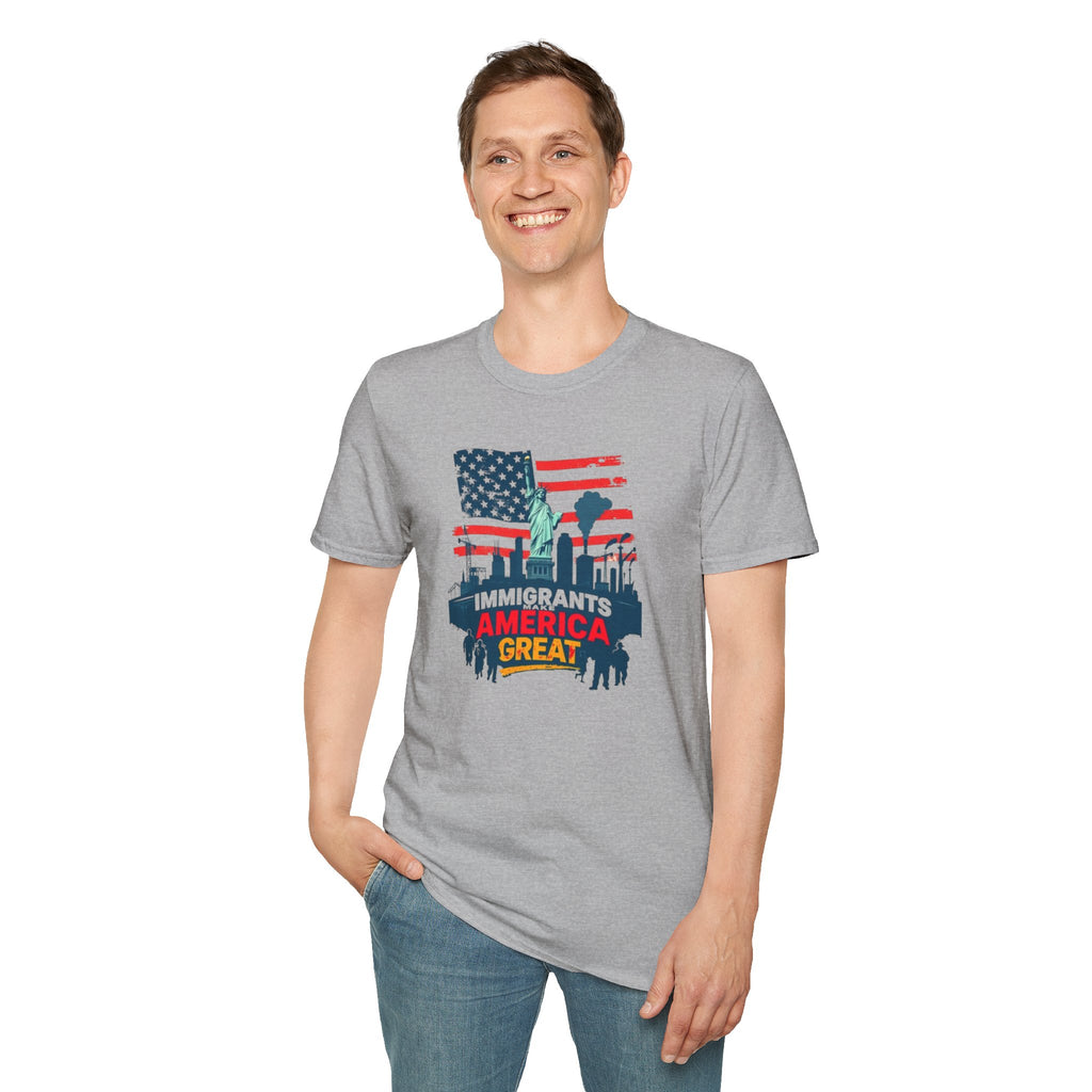 Immigrants Make America Great t-shirt