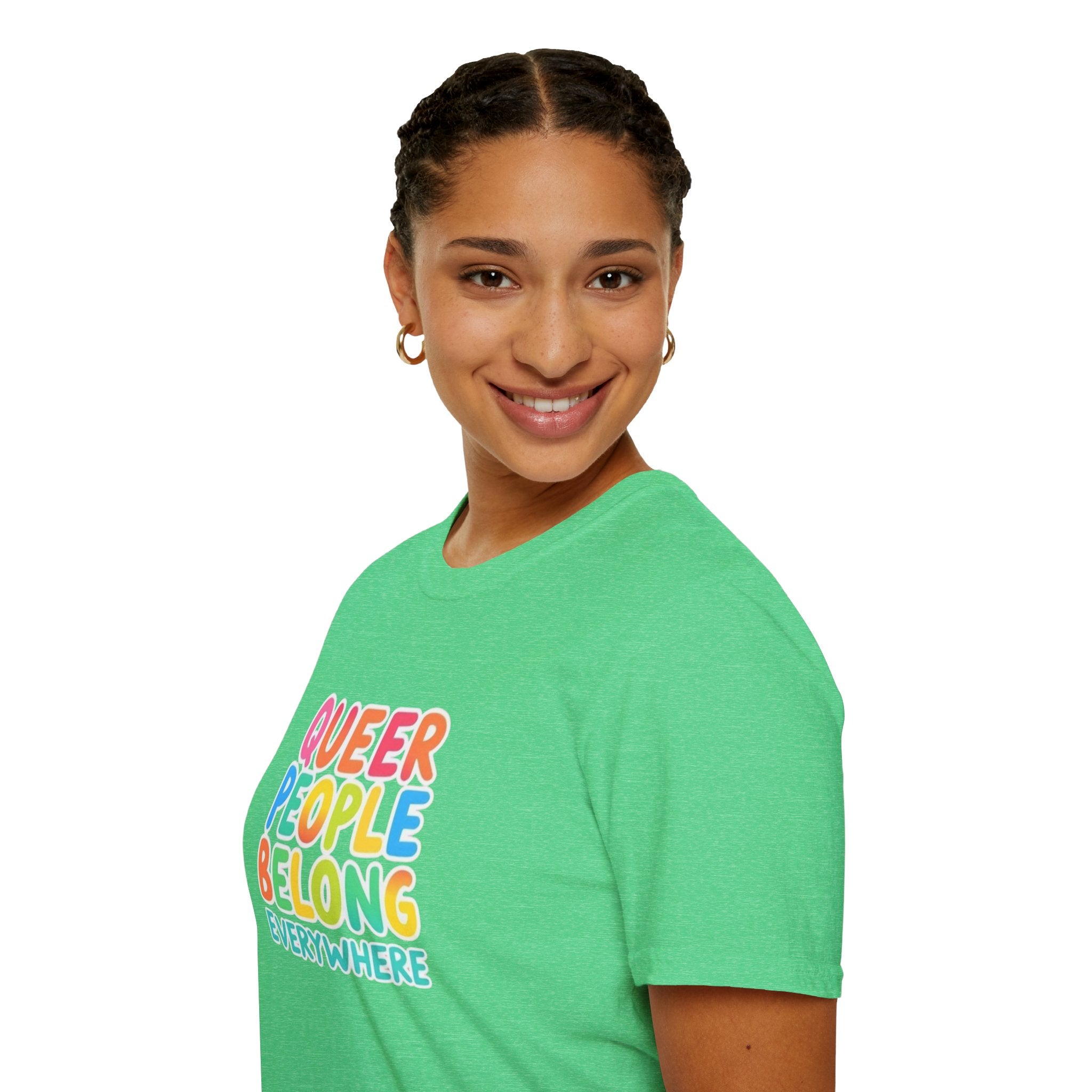 QUEER PEOPLE BELONG EVERYWHERE T-Shirt