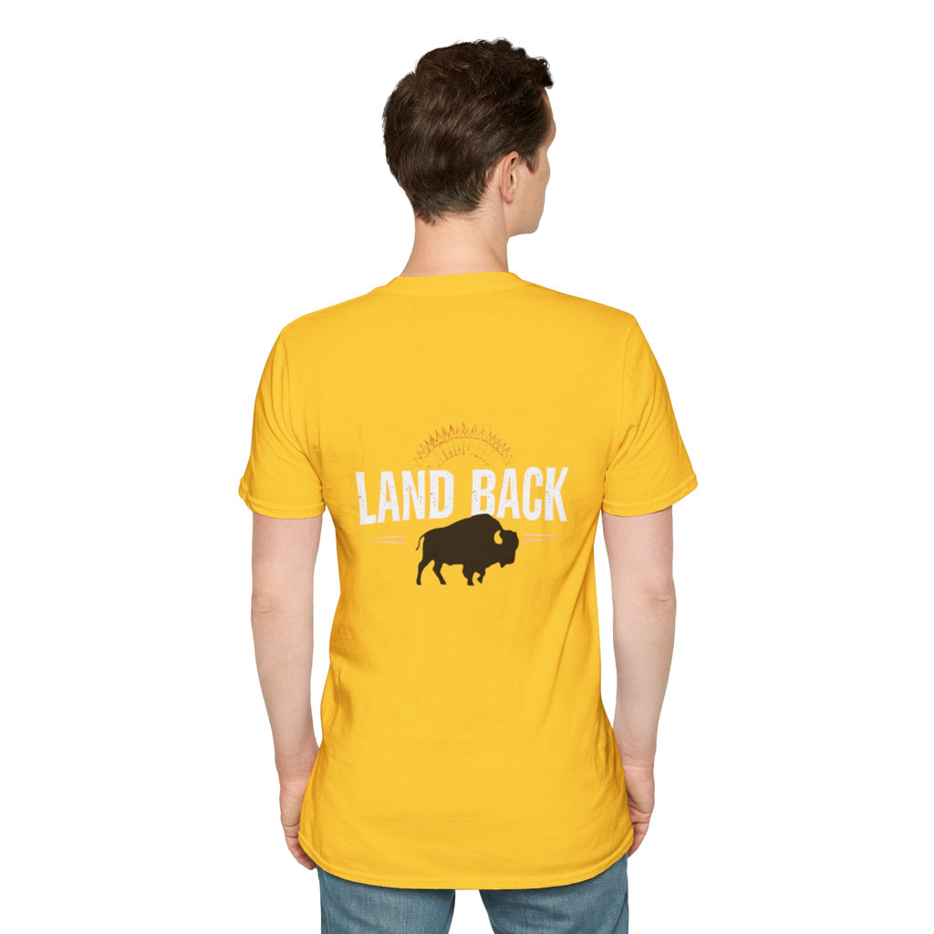 'Land Back' Unisex Softstyle T-shirt