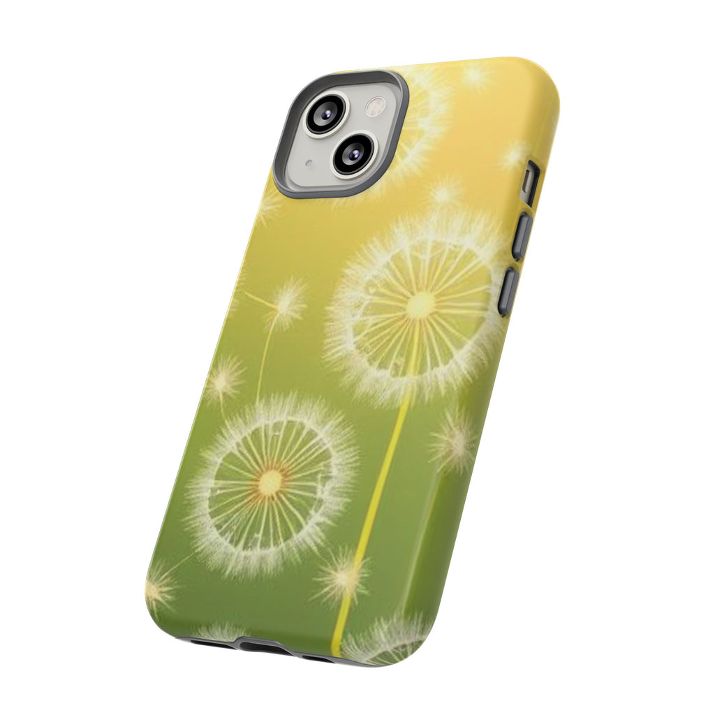 Dandelion Breeze Tough Phone Case for iPhone