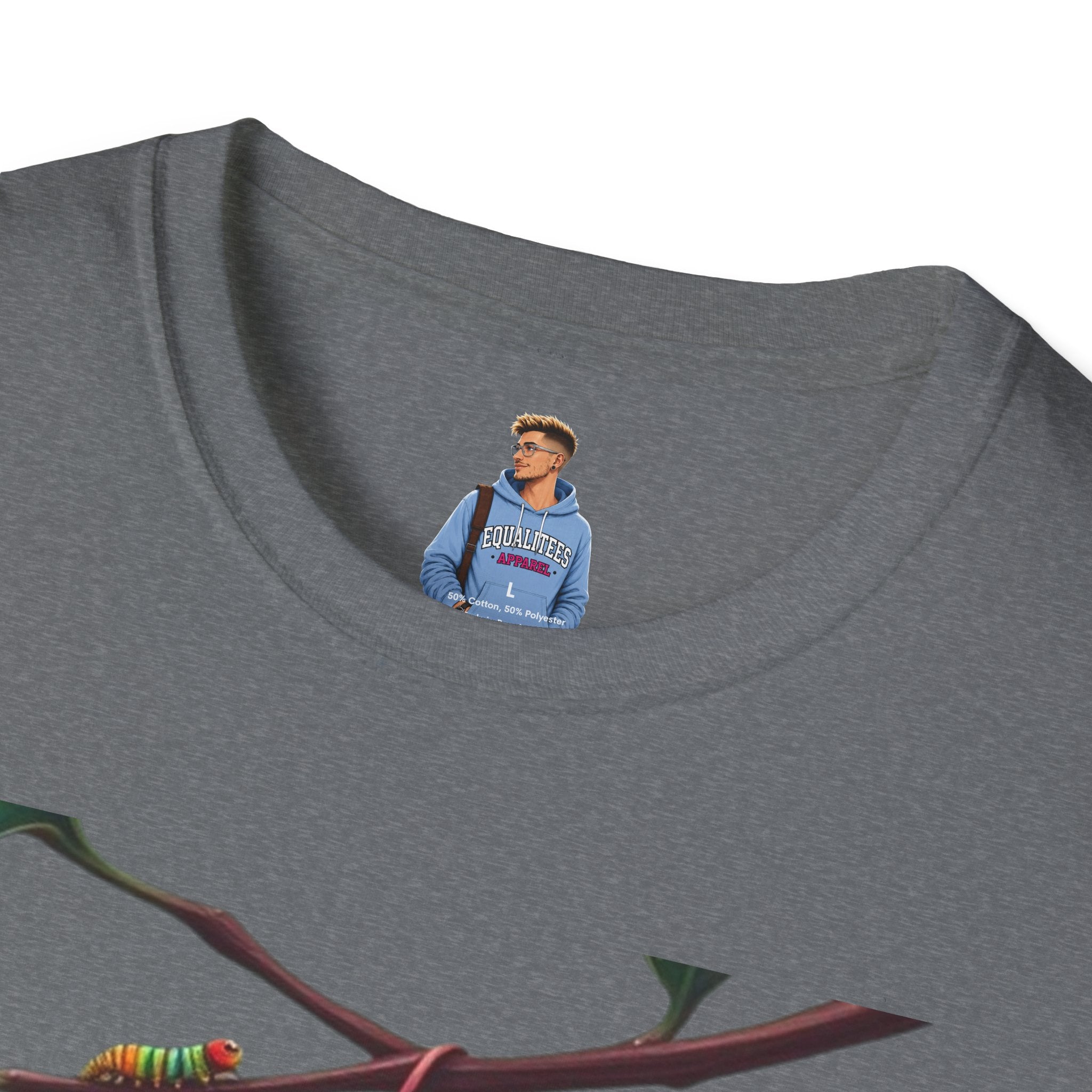 Rainbow Butterfly Cocoon Pride T-Shirt