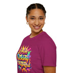 I Am Fucking Delightful T-Shirt - Bold Rainbow Self-Love Graphic Tee