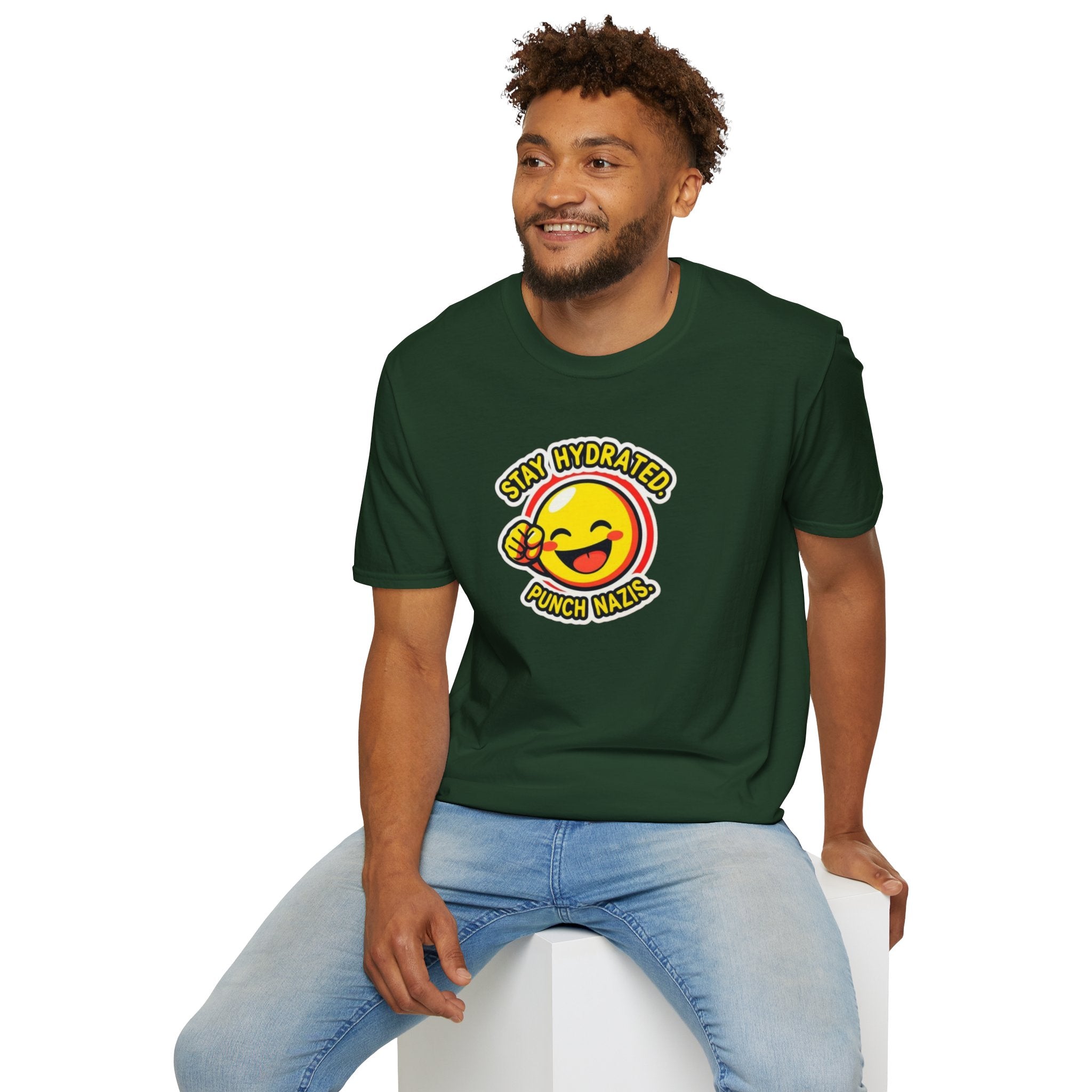 Stay Hydrated, Punch Nazis T-Shirt