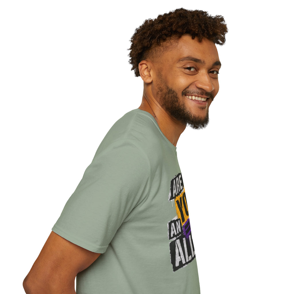 Are You An Ally? Graphic T‑Shirt — Pride & Allyship Tee
