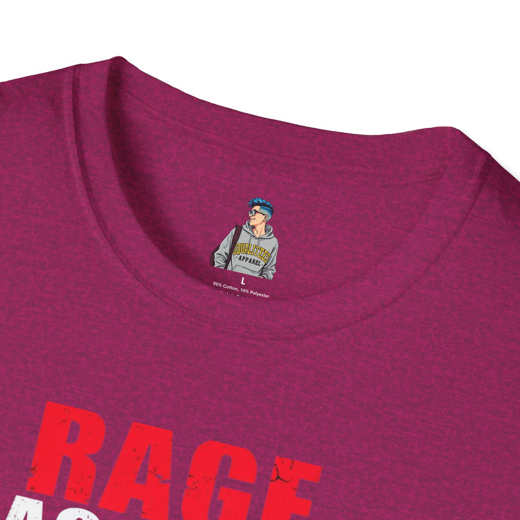 Unisex Softstyle T-Shirt - "Rage Against the BS" Graphic Tee