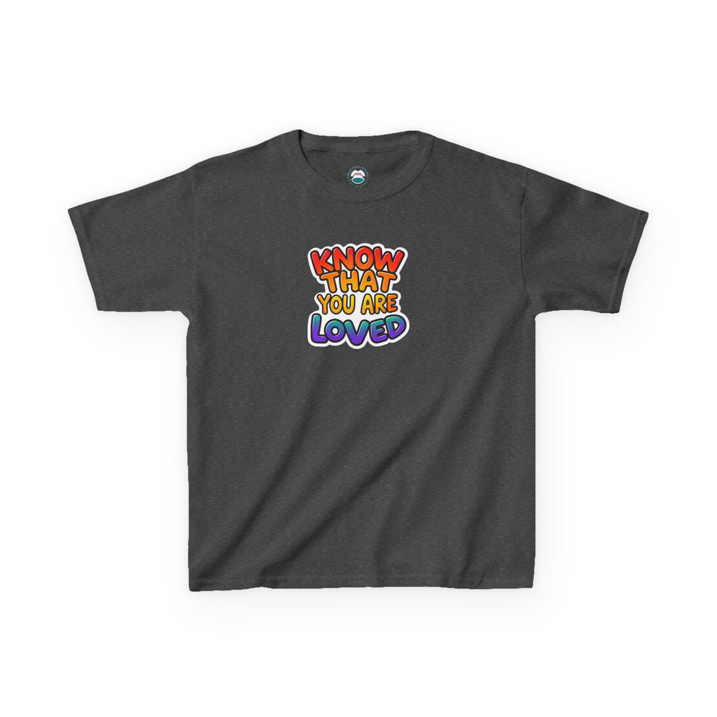 Know That You Are Loved Heavy Cotton™ Tee - Peace Tee for Children