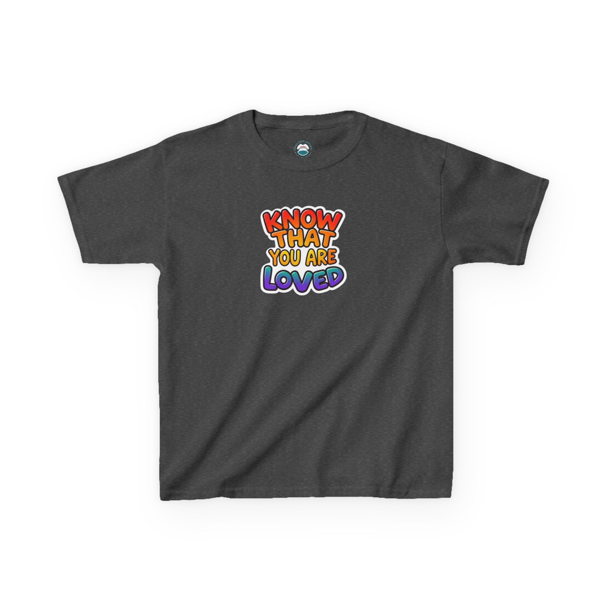 Know That You Are Loved Heavy Cotton™ Tee - Peace Tee for Children