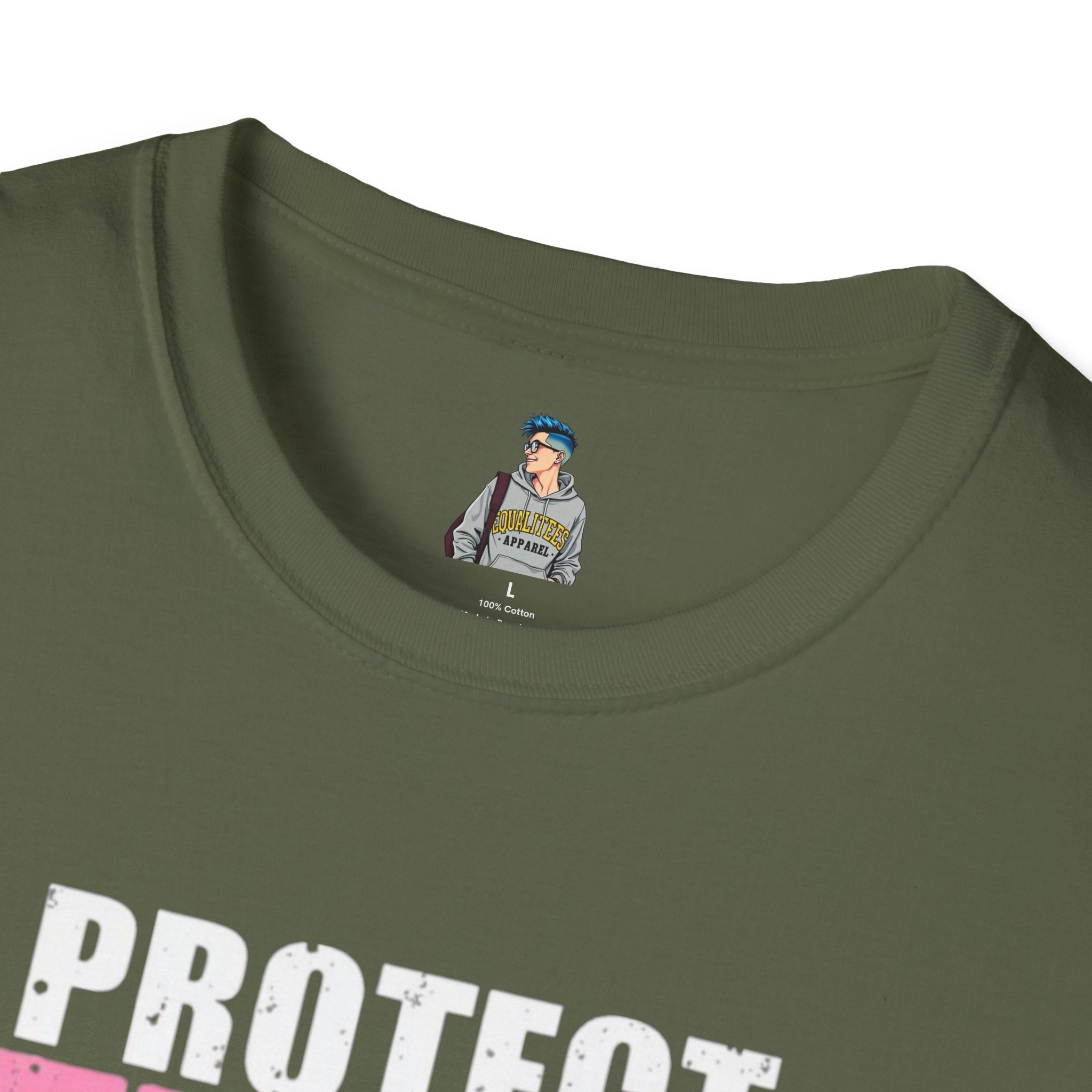 Unisex Softstyle T-Shirt - PROTECT TRANS KIDS