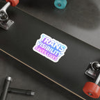 Die-Cut Stickers - TRANS VISIBILITY SAVES LIVES