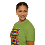 Some People Are Gay Get Over It T-Shirt — Rainbow Pride Statement Tee