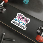 Die-Cut Stickers - TRANS JOY IS RESISTANCE