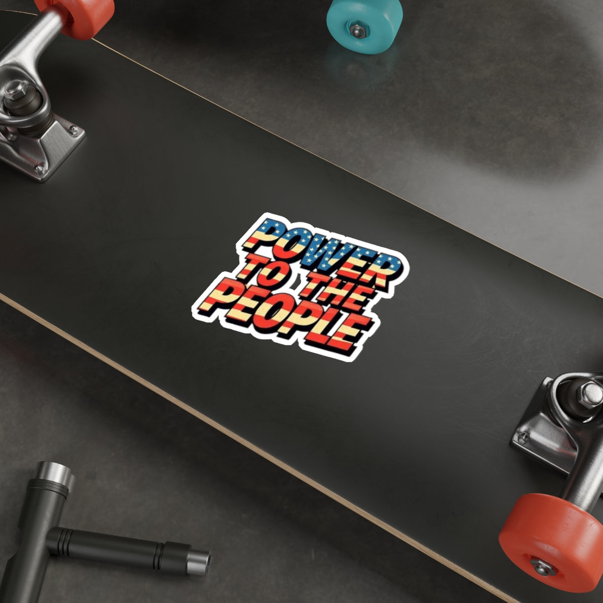 Die-Cut Stickers -  Power to the People