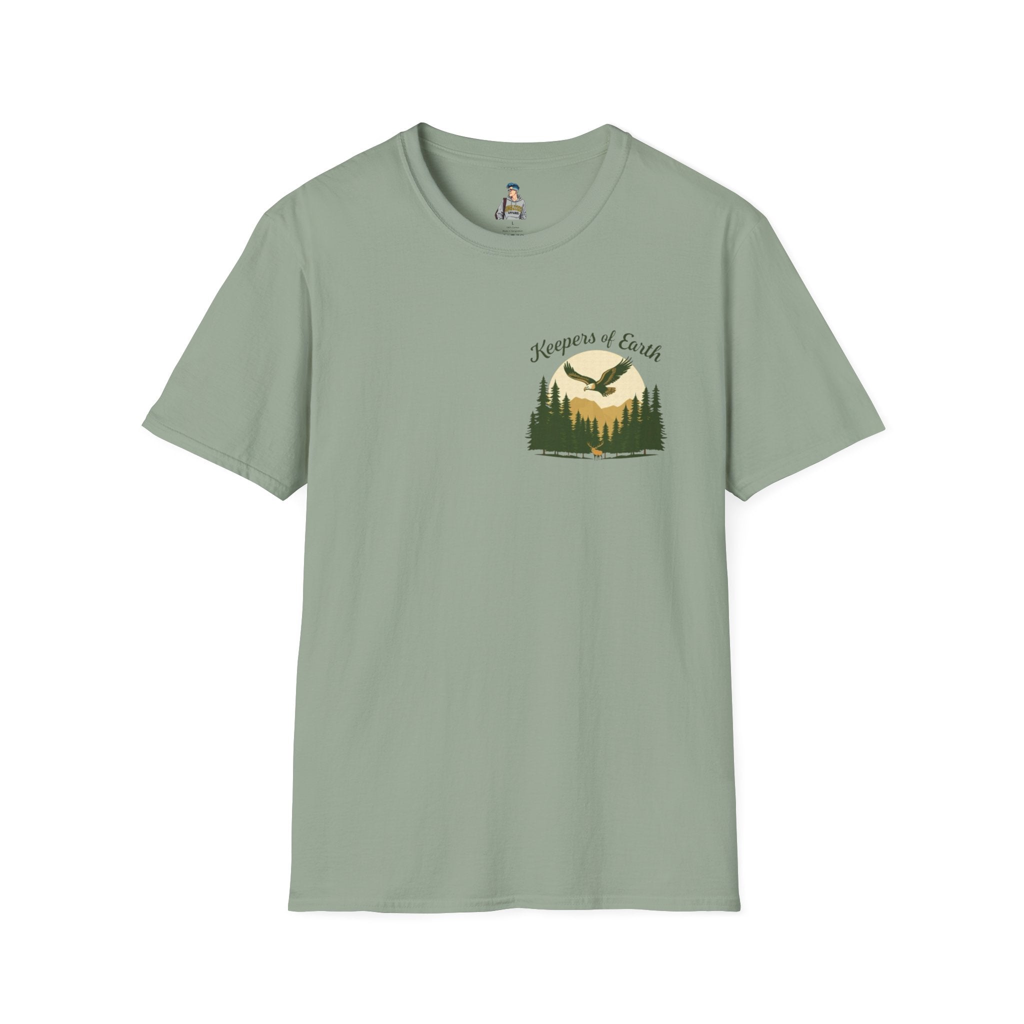 Keepers of the Earth Eagle and Elk T-shirt