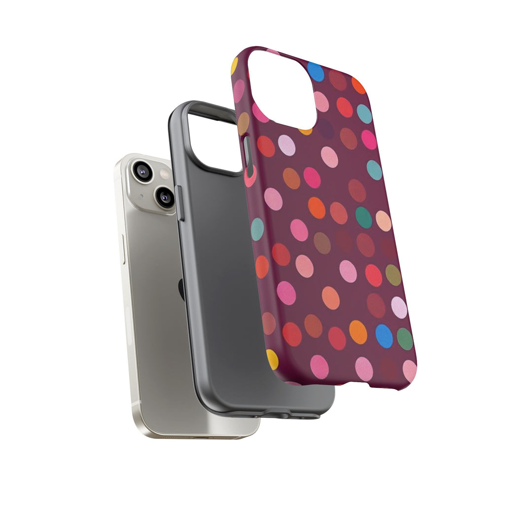 Polka Dot Tough Case for iPhone