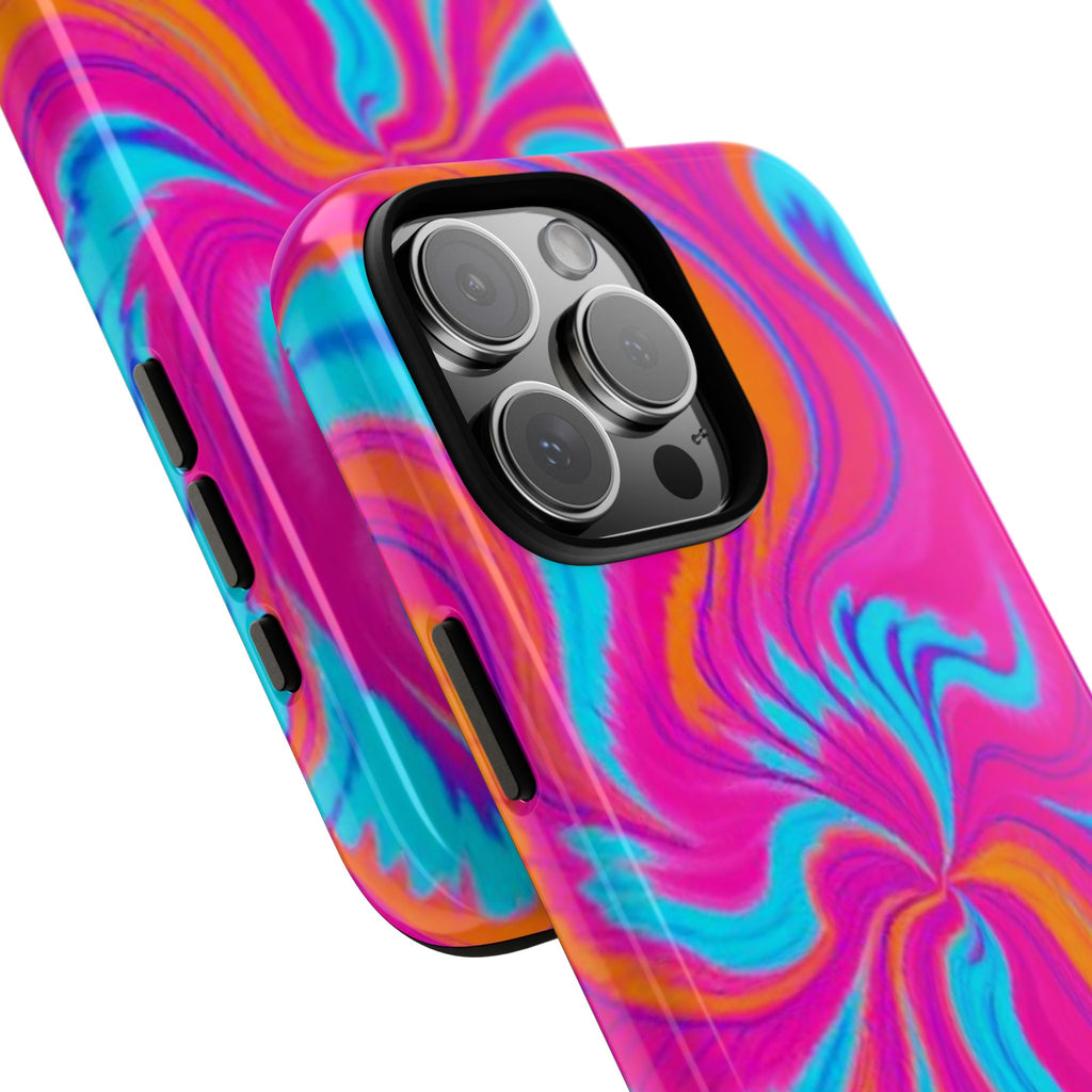 Psychedelic Swirl Tough Phone Case for iPhone