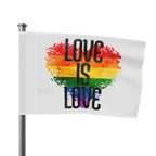 Love is Love Pride Flag - Aesthetic LGBTQ+ Banner for Celebration & Home Decor