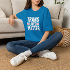 Trans Lives Matter Unisex Softstyle T-Shirt - Support LGBTQ+ Rights