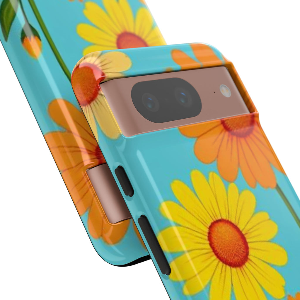 Floral Daisy Tough Case for Android