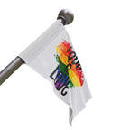Love is Love Pride Flag - Aesthetic LGBTQ+ Banner for Celebration & Home Decor